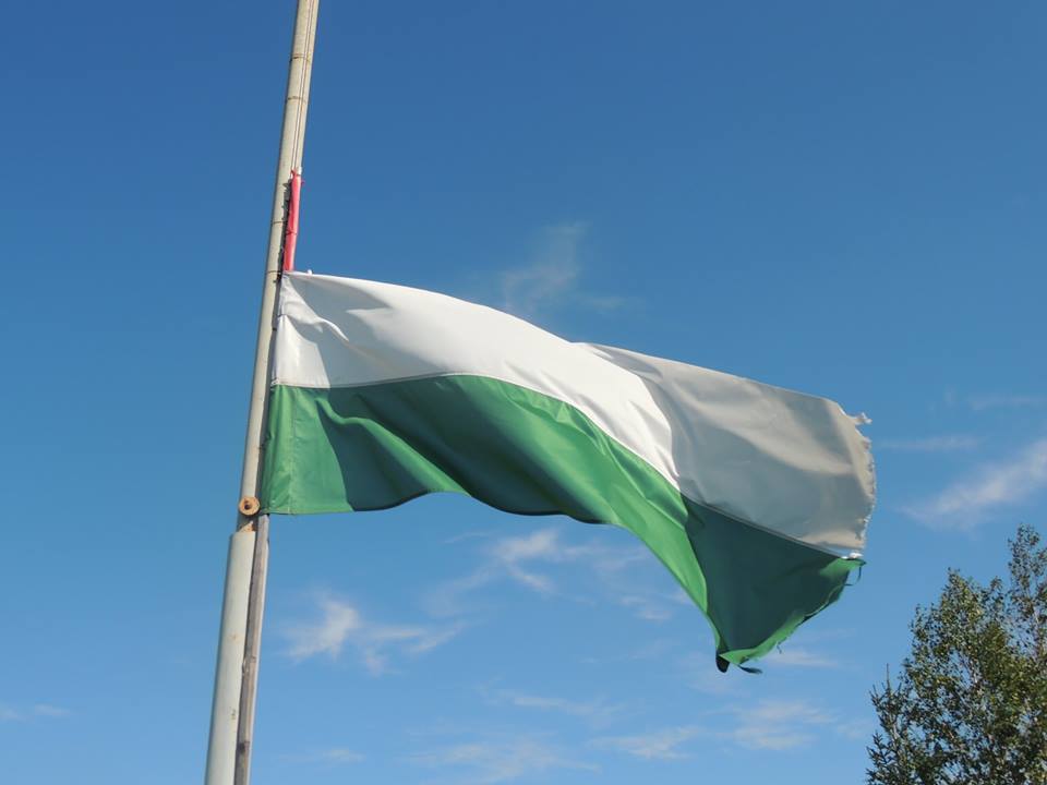 На горі Керек у Берегові вандали спаплюжили угорський прапор (ФОТО)