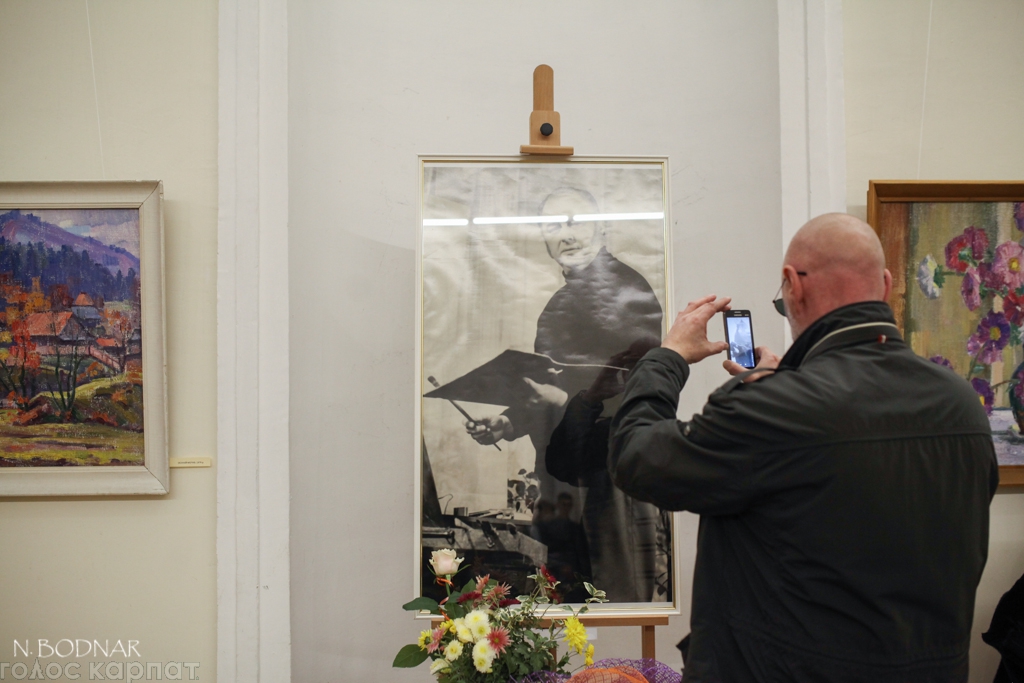 В Ужгороді відкрили виставку живопису Василя Габди на честь 90-річчя художника (ФОТО)