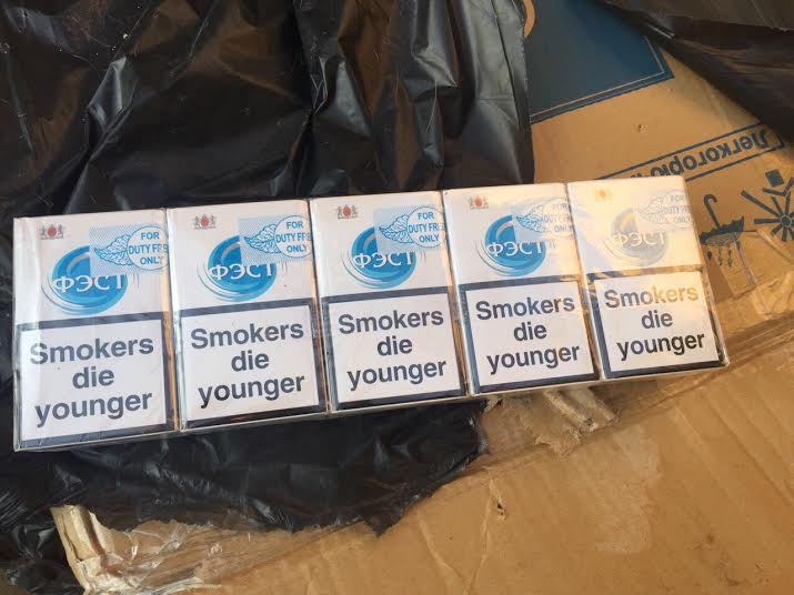На Закарпатті попередили переправлення через кордон контрабандних сигарет на майже 2 млн грн (ФОТО)