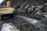 Пошкоджену паводком дорогу на Драгобрат на Рахівщині майже відновили, в понеділок тут стартує лижний сезон