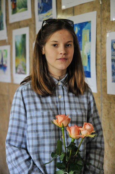 У ПАДІЮНі в Ужгороді відкрили персональну виставку юної художниці Наталії Штібель (ФОТО)