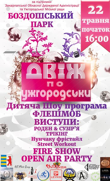 В Ужгороді відбудеться спортивно-розважальне свято від “Street Workout Uzhgorod”