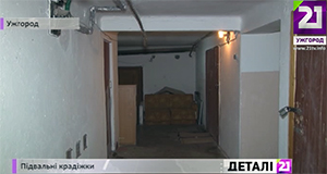 За офіційними даними, з початку року в Ужгороді пограбували щонайменше 15 підвалів (ВІДЕО)