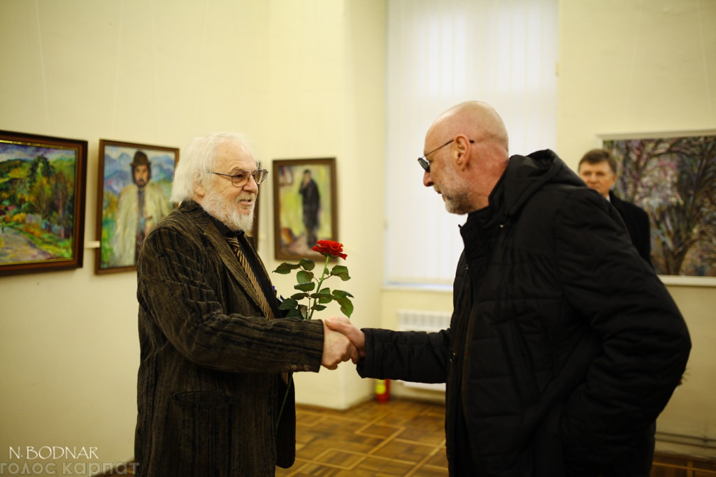 В Ужгороді відкрилася ретроспективна виставка Петра Шолтеса, приурочена до його 70-річчя (ФОТО)