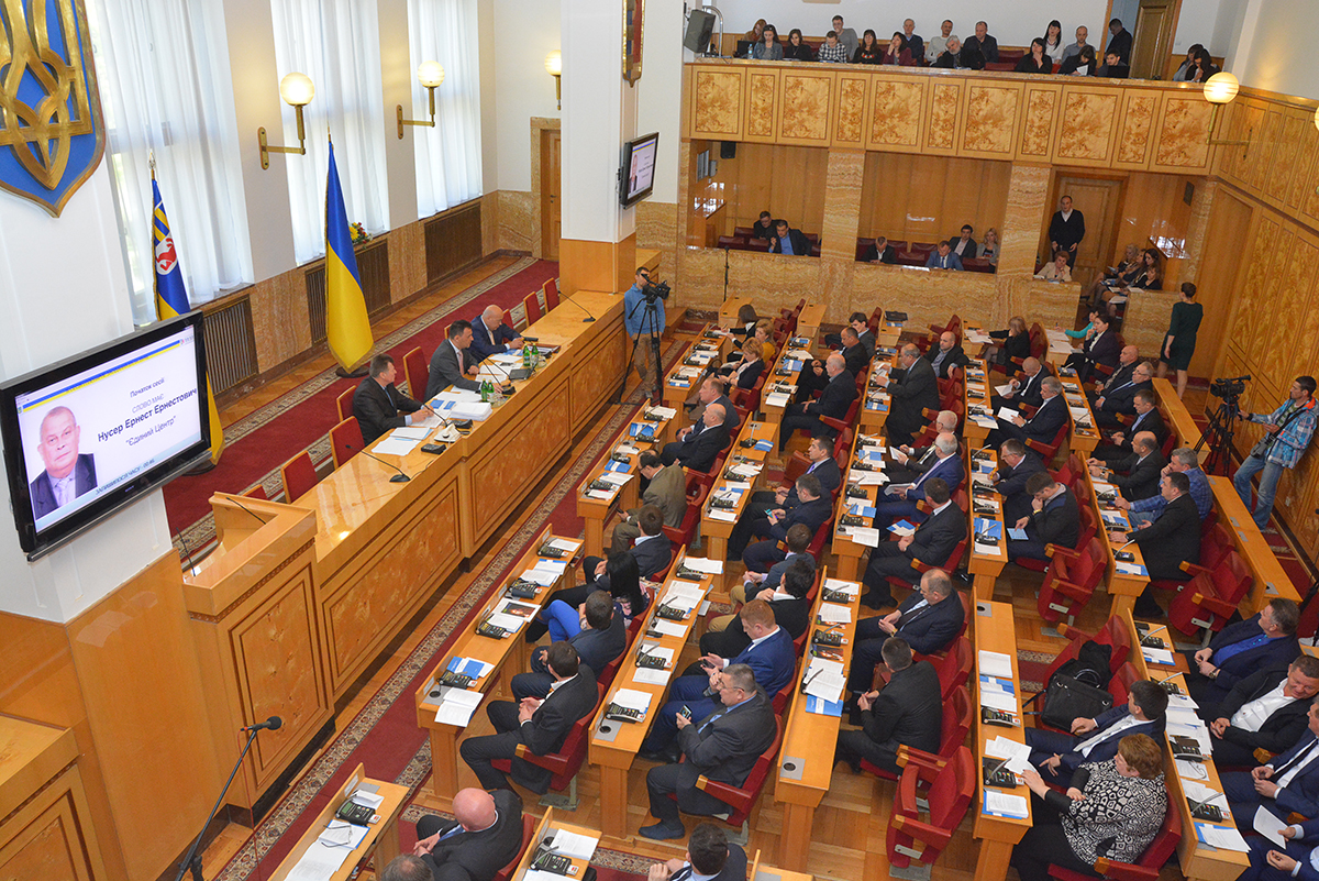 Майже 60 питань винесено на розгляд третього пленарного засідання сесії Закарпатської облради, яка відбудеться 22 грудня