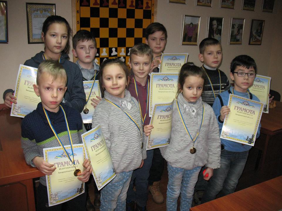 У Мукачеві пройшов чемпіонат Закарпаття серед наймолодших шахістів (ФОТО)