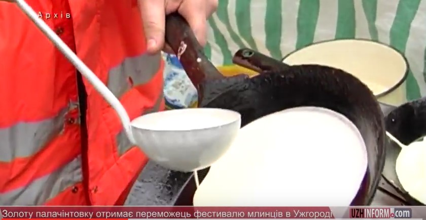 Золоту палачінтовку отримає переможець фестивалю млинців в Ужгороді (ВІДЕО)