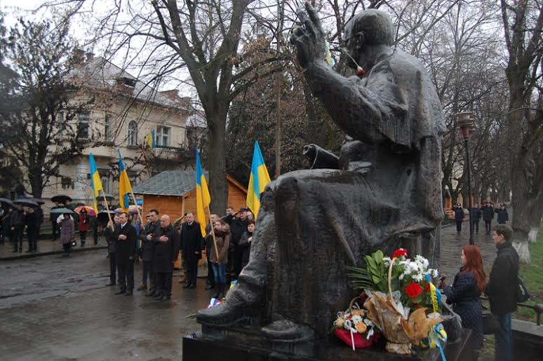 В Ужгороді вшанували 77-му річницю Карпатської України (ФОТО, ВІДЕО)