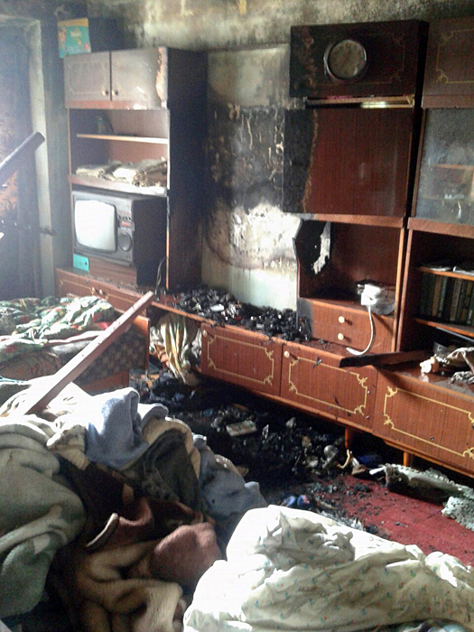 У Мукачеві в пожежі в багатоповерхівці загинула власниця квартири (ФОТО)
