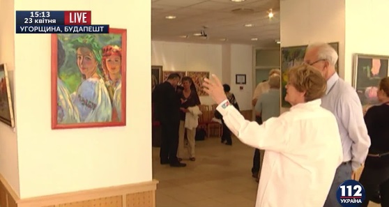 У Будапешті відкрилася масштабна виставка закарпатських художників (ВІДЕО)