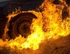 На Свалявщині пожежа знищила "БМВ"