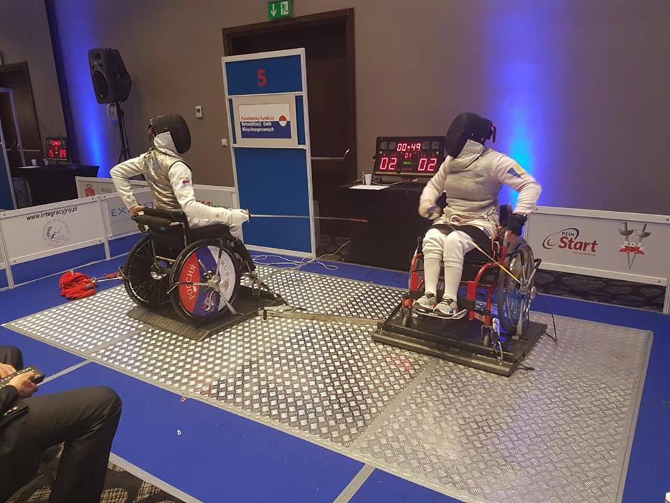 Ужгородка Надія Дьолог стала п'ятою на етапі кубка світу з фехтування на візках серед спортсменів-інвалідів