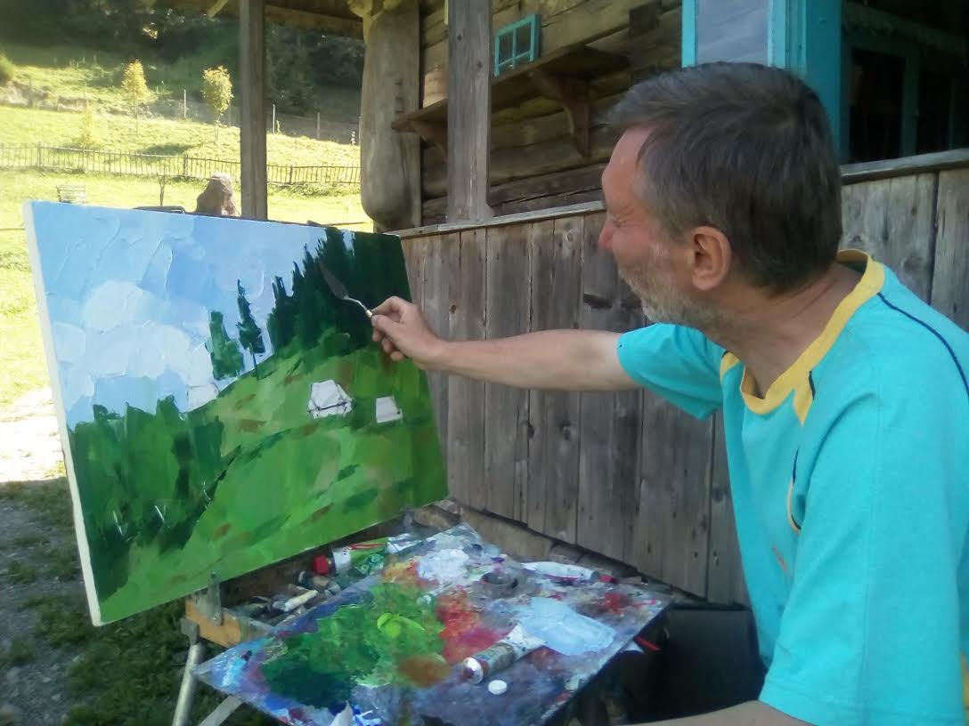 На Закарпатті 60 художників з усієї України творили на пленері біля Синевирського озера (ФОТО)