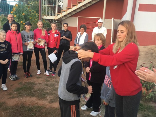 Рекордну кількість учасників зібрала першість Закарпатської області з тенісу серед команд ДЮСШ (ФОТО)