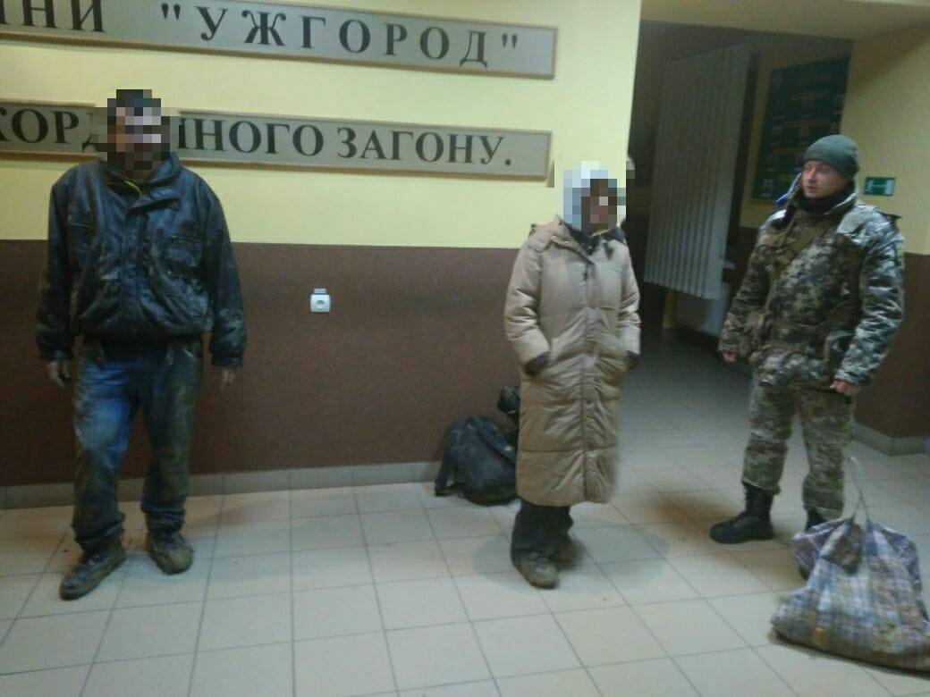 Двох українців та йорданця затримали неподалік кордону на Закарпатті (ФОТО)