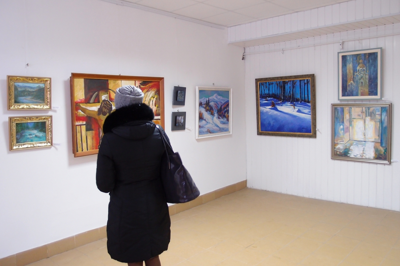 В Ужгороді відкрилася одна з найкращих "Різдвяних виставок" творів закарпатських митців (ФОТО)