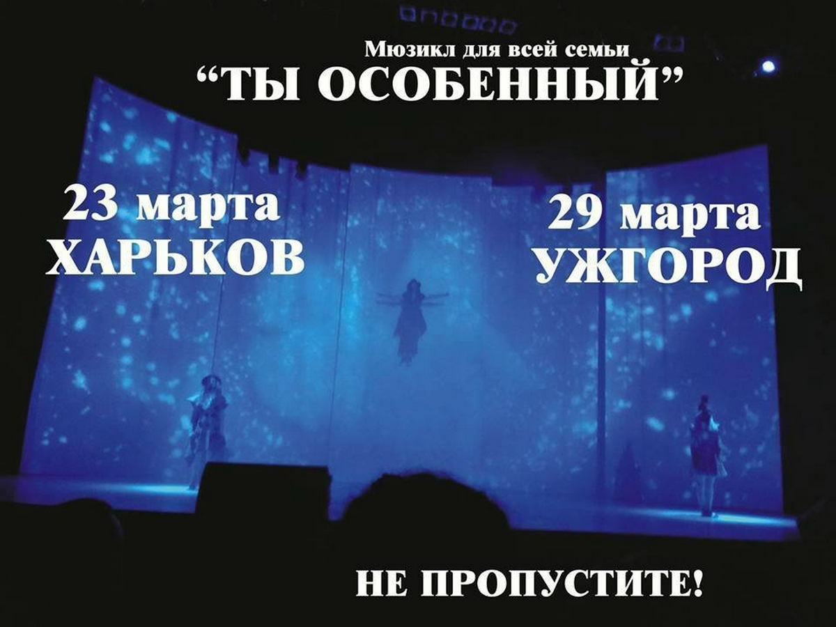 Харків’яни везуть до Ужгорода унікальний сімейний мюзикл "Ти особливий"