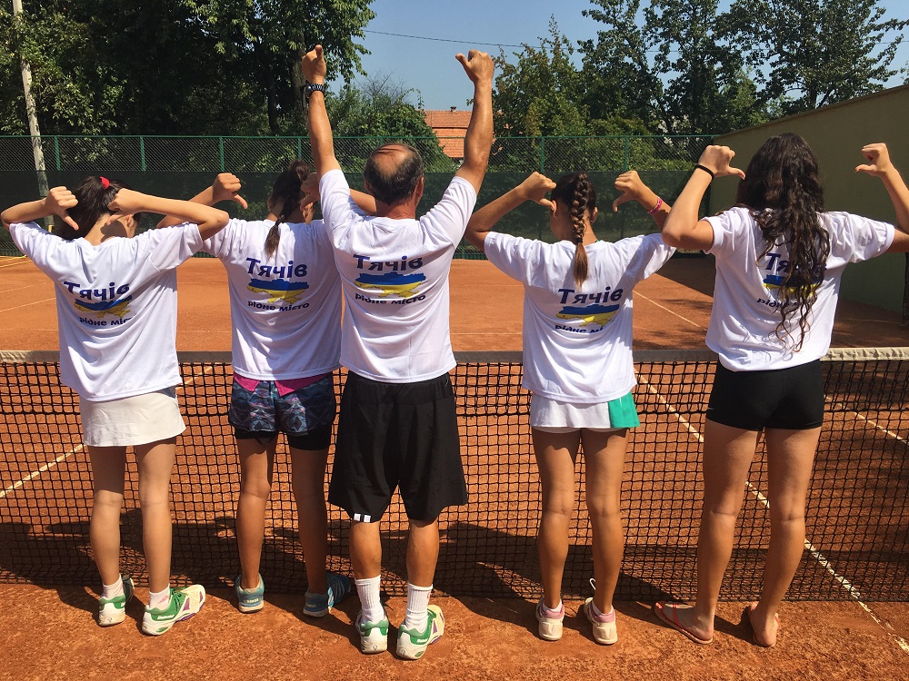 У Тячеві гостюють юні тенісисти з Ізраїлю (ФОТО)