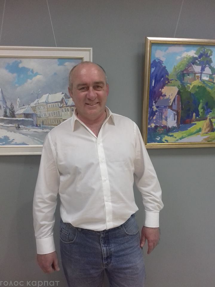 У Виноградові відкрилася ювілейна виставка живопису Ореста Цюпка (ФОТО)