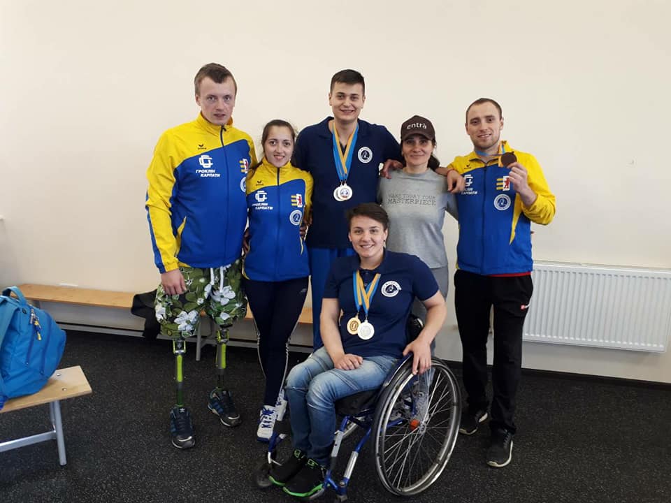 Закарпатці привезли 5 нагород Кубка України з фехтування на візках (ФОТО)
