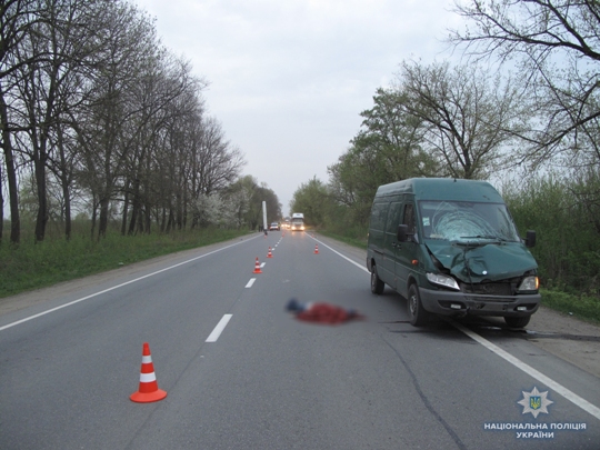 Водій мікроавтобуса із Закарпаття на Буковині смертельно наїхав на пішохода (ФОТО)