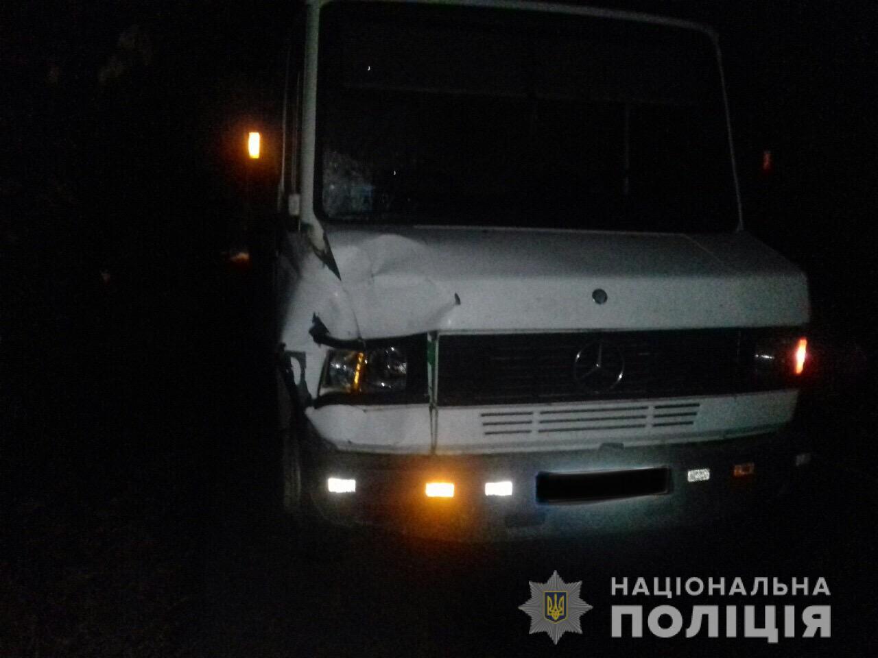 На Виноградівщині Mercedes збив пішохода, чоловік помер від травм дорогою до лікарні (ФОТО)