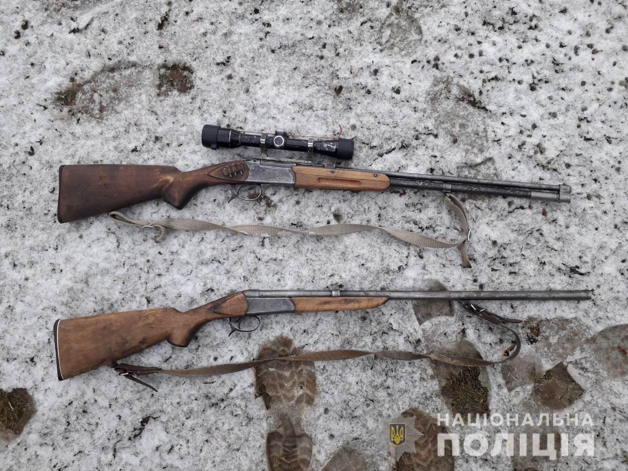 Під час обшуку оселі мешкання Рахівщини виявили дві рушниці та майже 40 набоїв (ФОТО)