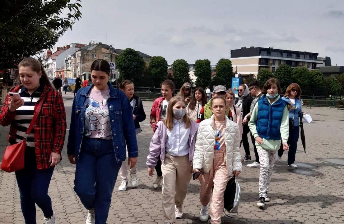 В Ужгороді діти провели екскурсії містом для дітей (ФОТО)