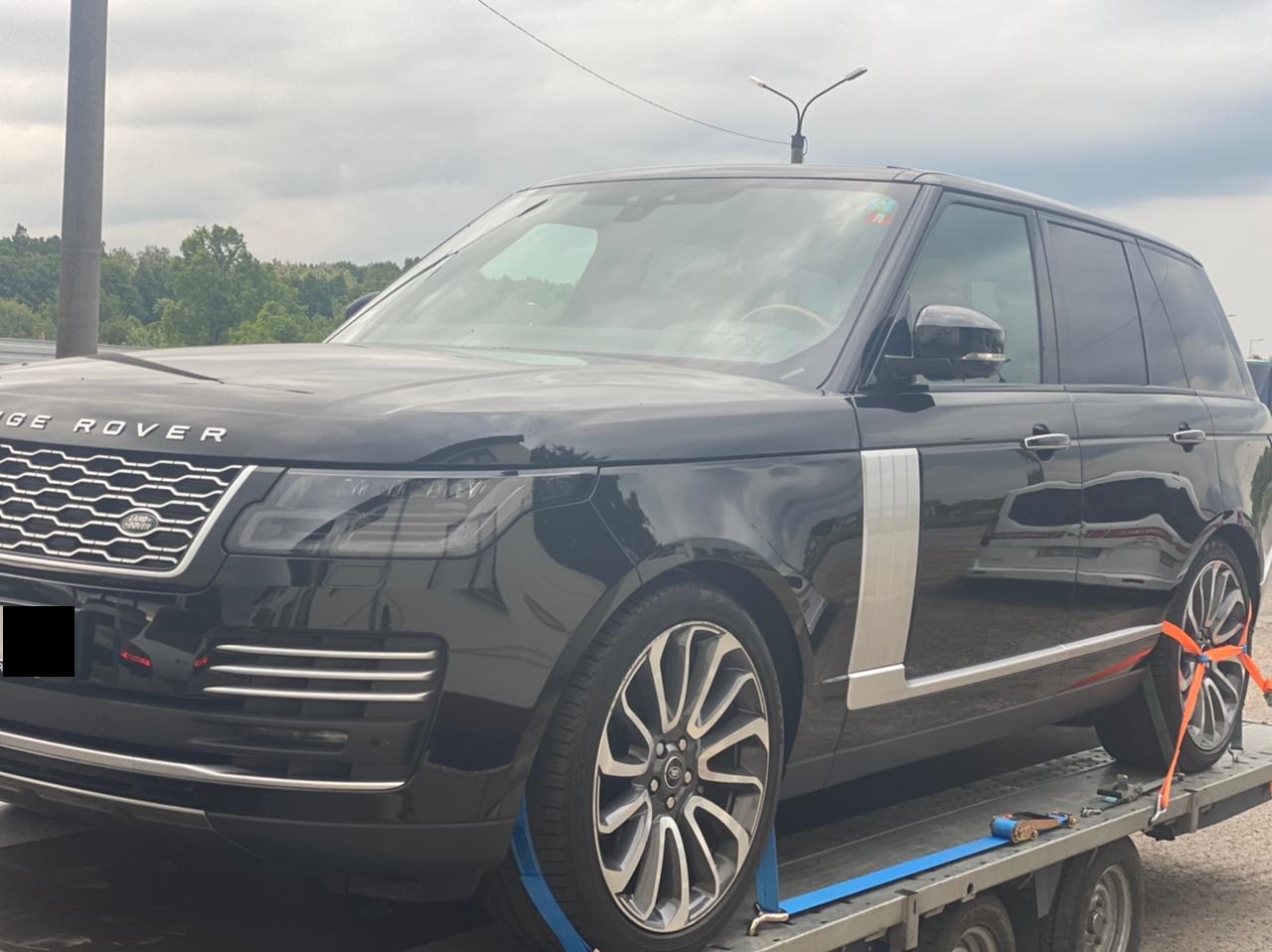 Викрадений торік у Сербії Land Rover затримали на Закарпатті (ФОТО)