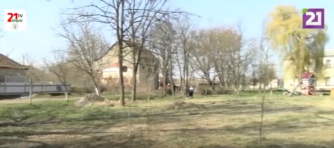 Активісти закарпатського села Бакош відновлюють парк (ВІДЕО)