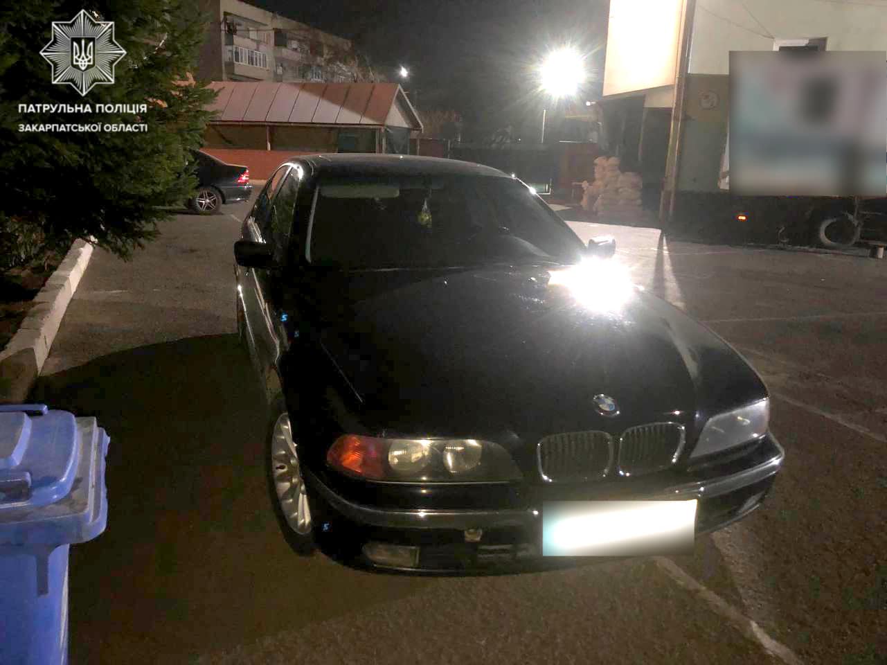 У Мукачеві на потреби ЗСУ вилучили авто у "наркоп'яного" водія (ФОТО)