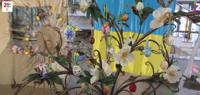Великоднє дерево України створювали у ПАДІЮНі в Ужгороді (ВІДЕО)