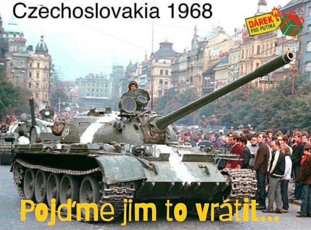 Миром по 1968: чехи надіслали Україні понад 24 млн Кч за кілька днів, бо не хочуть сусідства з росією
