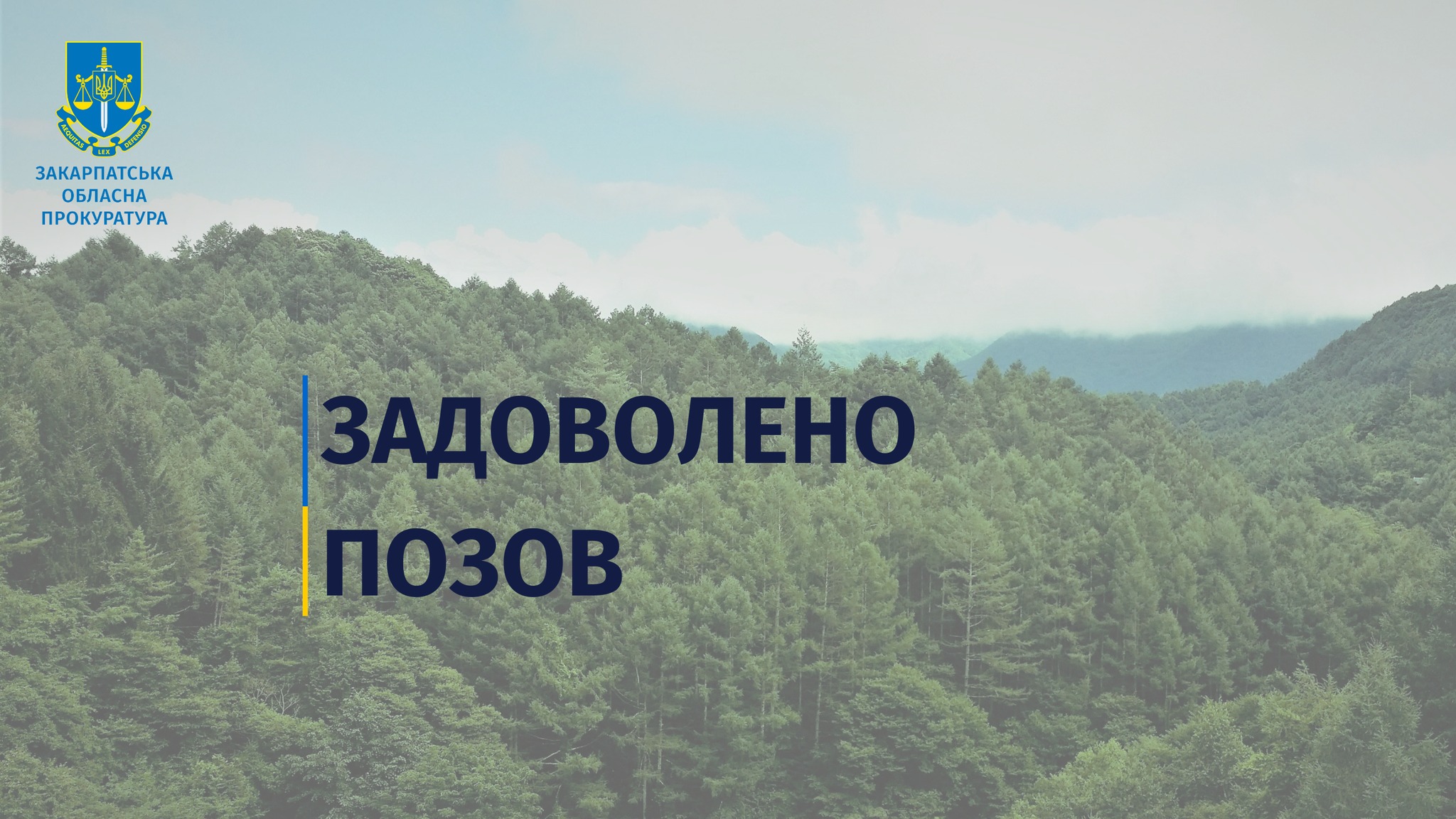 На Мукачівщині суд зобов’язав лісгосп визначити межі унікального лісового заказника