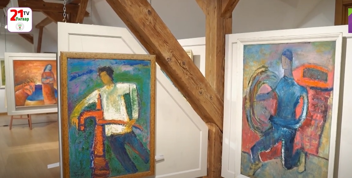 У Мукачеві відкрили виставку робіт заслуженої художниці України Лариси Бровді (ВІДЕО)