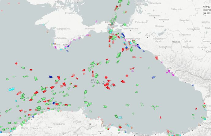 Україна оголосила акваторії чорноморських портів рф зоною воєнної загрози