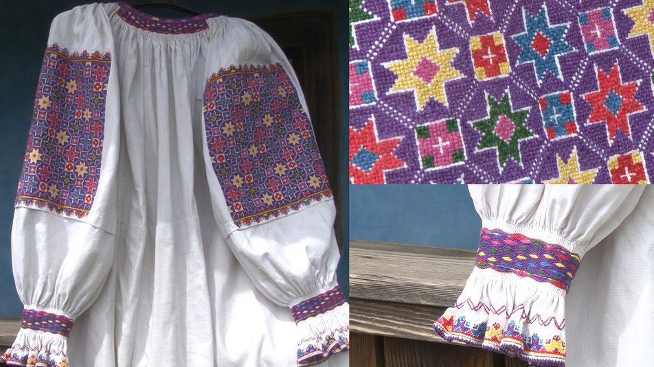 Заспульниця - традиційна вишиванка Хустського району