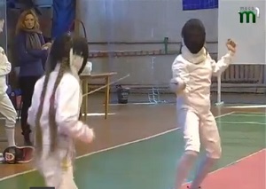 В Ужгороді проходили змагання всеукраїнського турніру дитячої ліги з фехтування (ВІДЕО)
