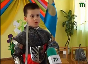 В Ужгороді виховують справжніх маленьких лицарів (ВІДЕО)