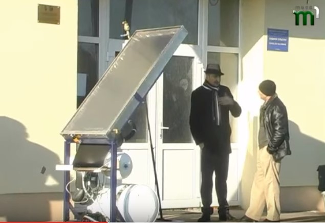 Першу в Україні сільську майстерню з виготовлення сонячних колекторів презентували у Часлівцях на Ужгородщині (ВІДЕО)
