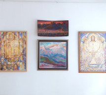 На митецькому "Сході сонця" у Хусті представили півсотні  картин (ВІДЕО)