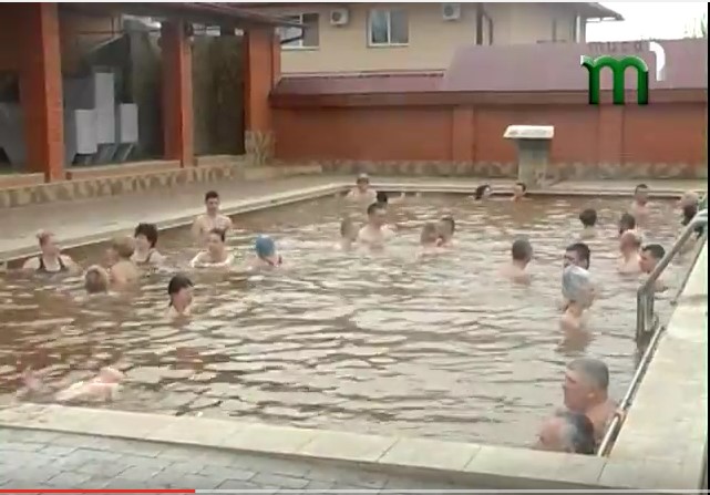 Бійці АТО з Ужгорода оздоровлювалися у термальних басейнах в Берегові (ВІДЕО)