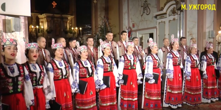 Благодійний концерт "Під ангелами Різдва" відбувся в Ужгороді (ВІДЕО)