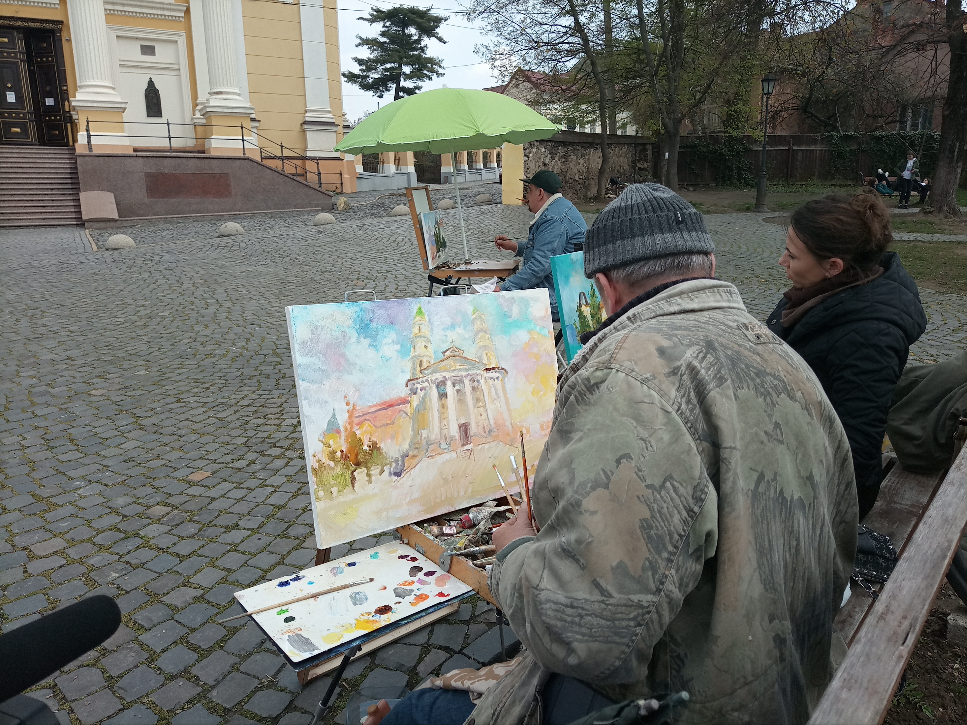 10 закарпатських митців на 10-му пленері малювали Ужгород (ФОТО, ВІДЕО)