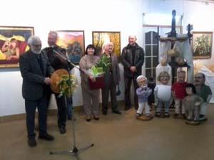 Ужгородська художниця Ольга Скакандій ювілей святкує виставкою (ФОТО)
