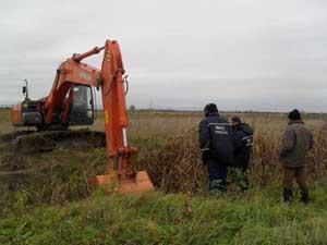 На Ужгородщині під час розчищення каналів знайшли 4 снаряди 