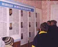 В Ужгороді на 20 дільницях вивішено інформаційні плакати лише 9 із 10 кандидатів до облради