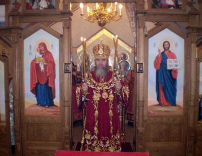 Владика Феодор звершив Літургію в церкві на території бази відпочинку «Воєводино» (ФОТО)