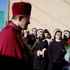 Єпископ Мілан Шашік освятив новий жіночий монастир в Мукачеві