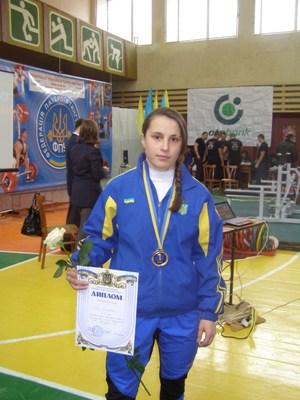 Закарпатка Єлізавета Бан – віце-чемпіонка V спортивних молодіжних ігор України